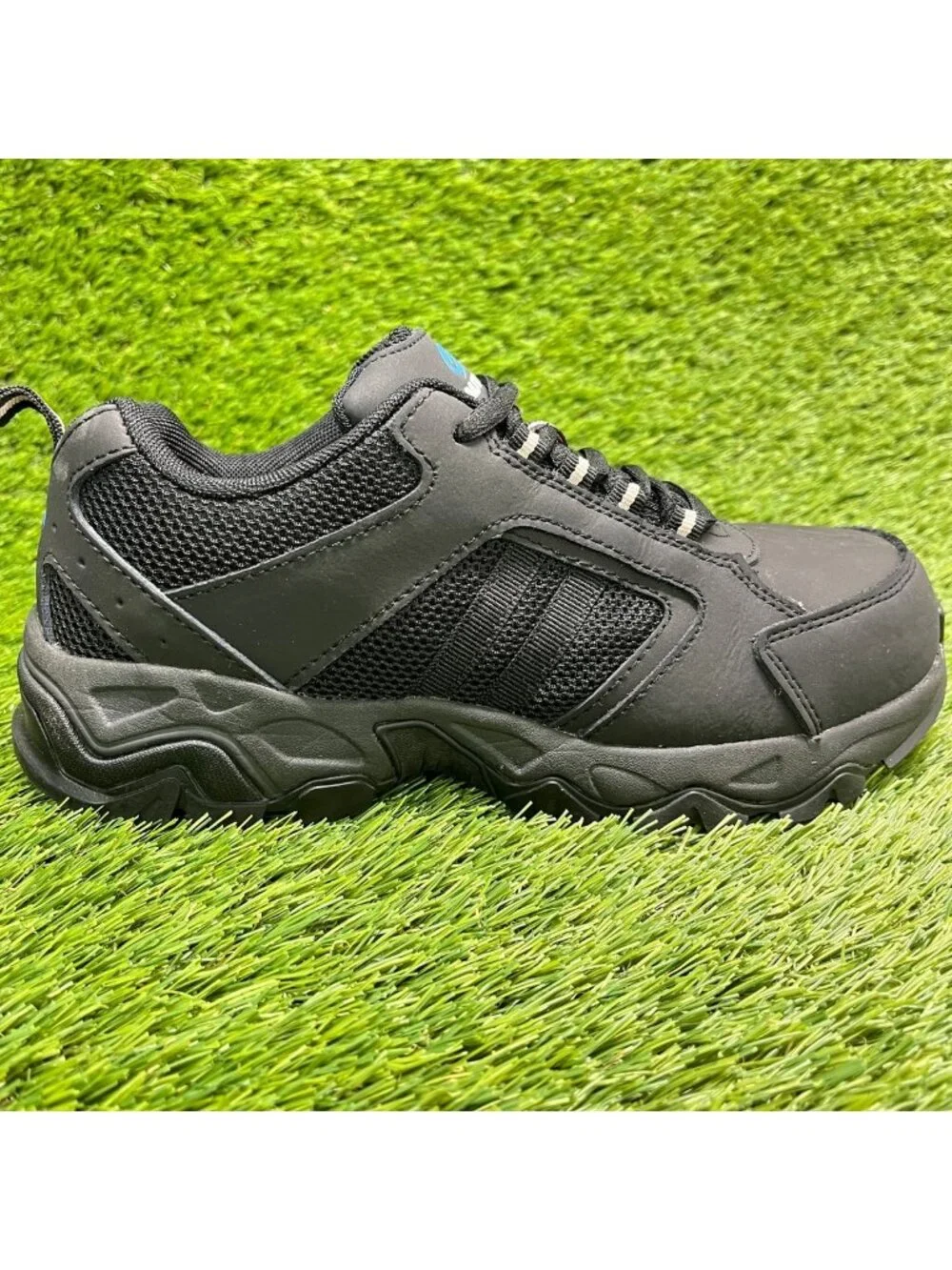 Nautilus Guard Sport Womens Size 7 Black Electric Hazard Steel Toe Work Shoes